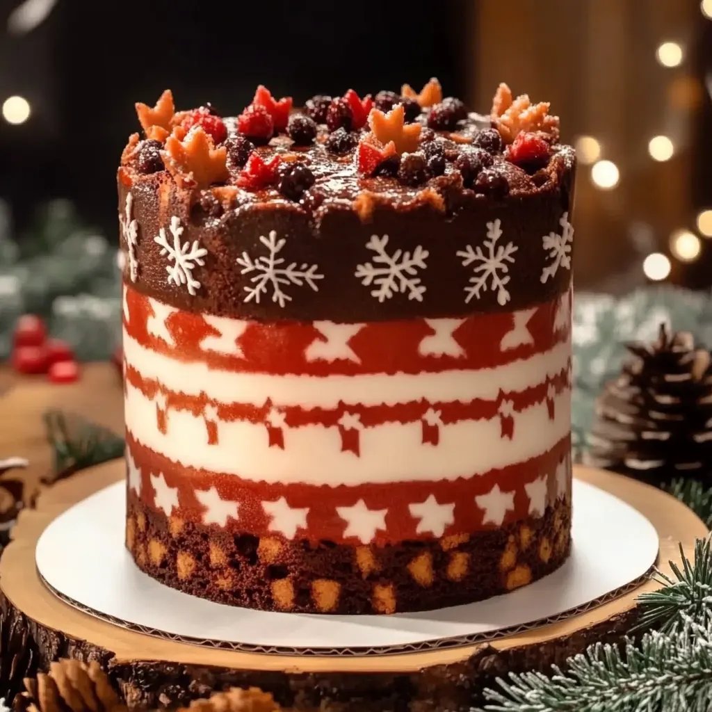 Weihnachtlicher Fruitcake