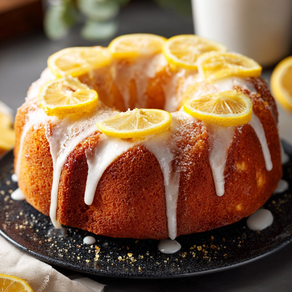 Zitronenkuchen fluffig