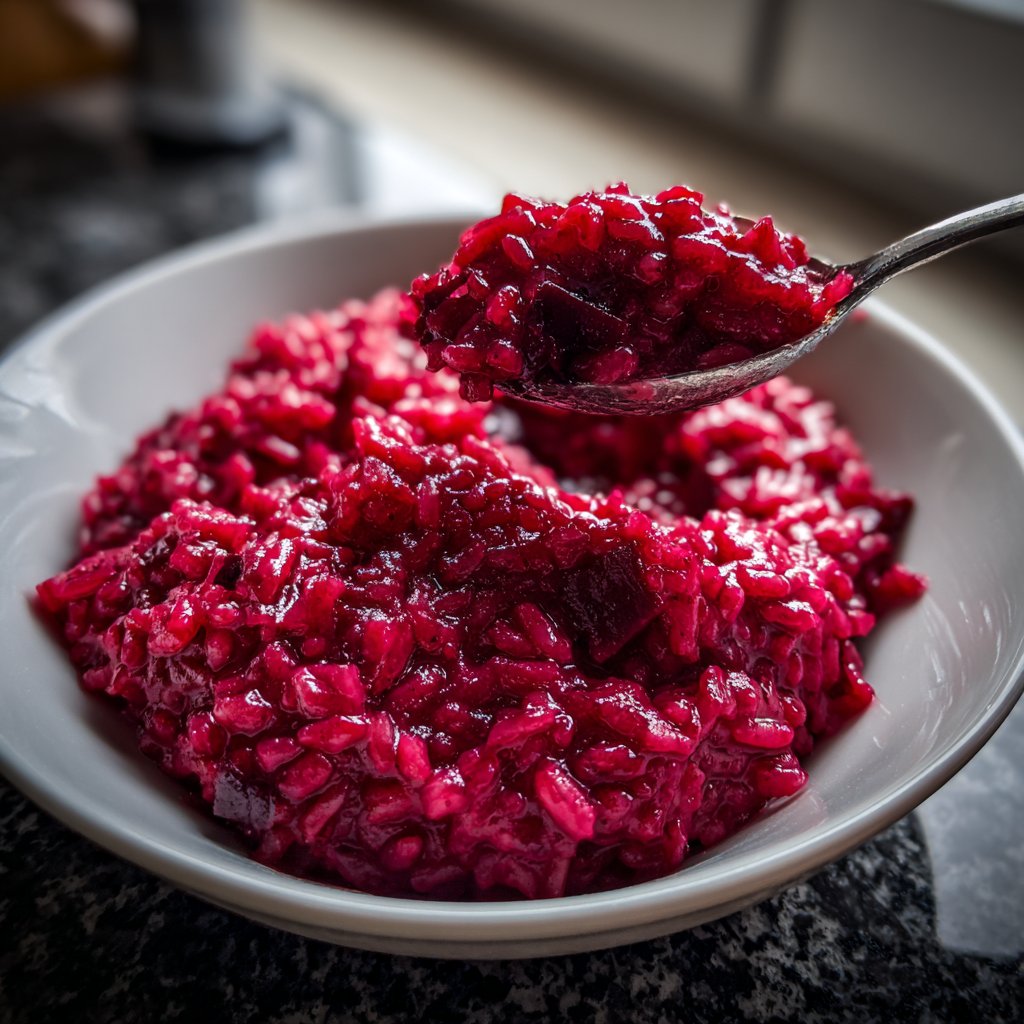 Risotto mit Roter Bete