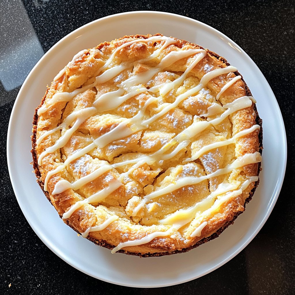 Zitronenkuchen für die Kaffeetafel