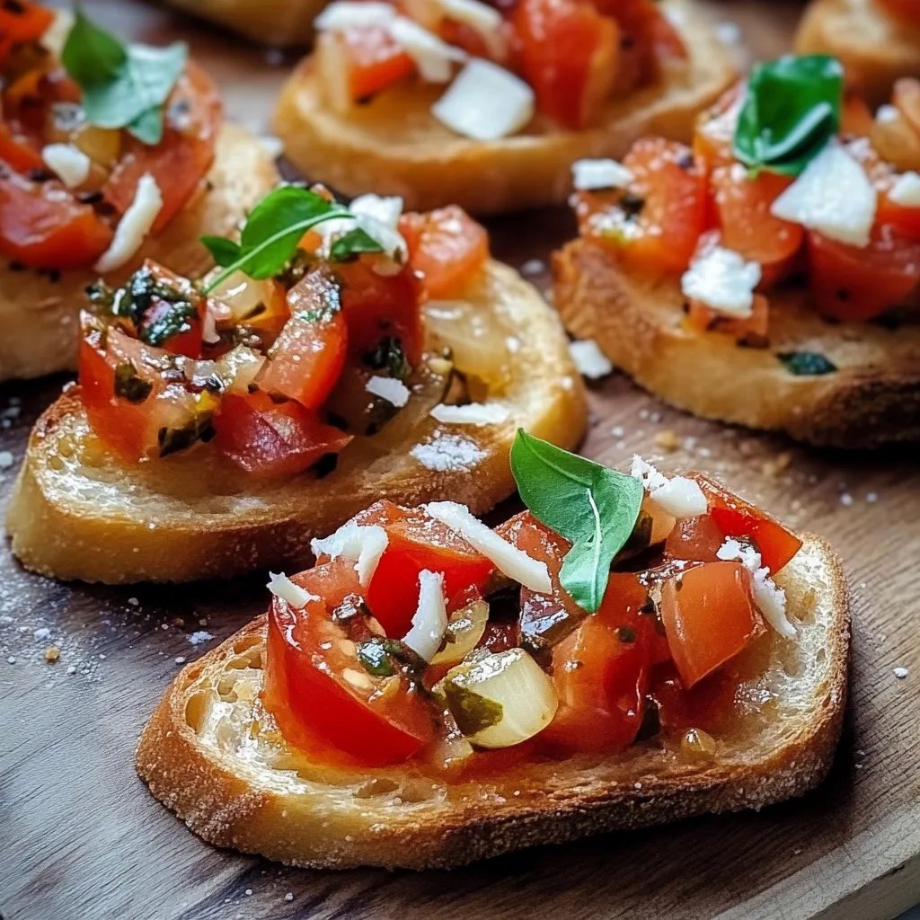 Leckere Bruschetta - Wie beim Italiener