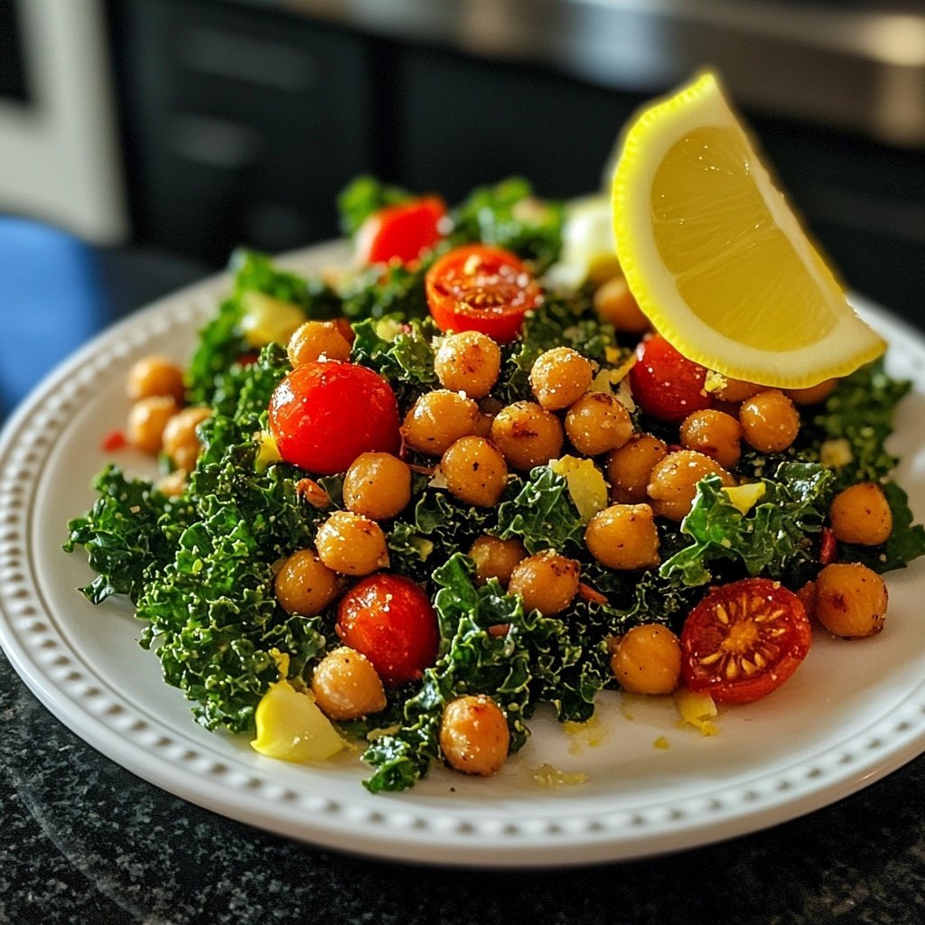 Knackiger Grünkohlsalat