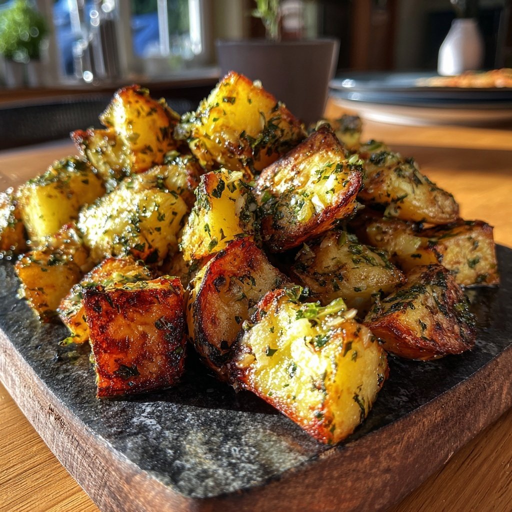 Grill Kartoffeln Mit Knoblauch