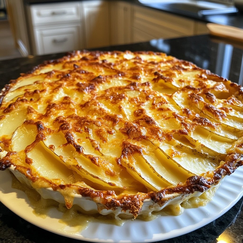 Klassisches Kartoffelgratin