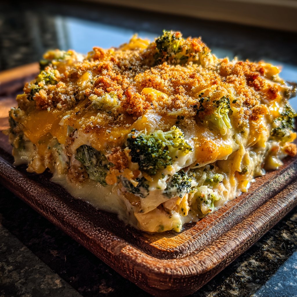 Brokkoli Reis Auflauf