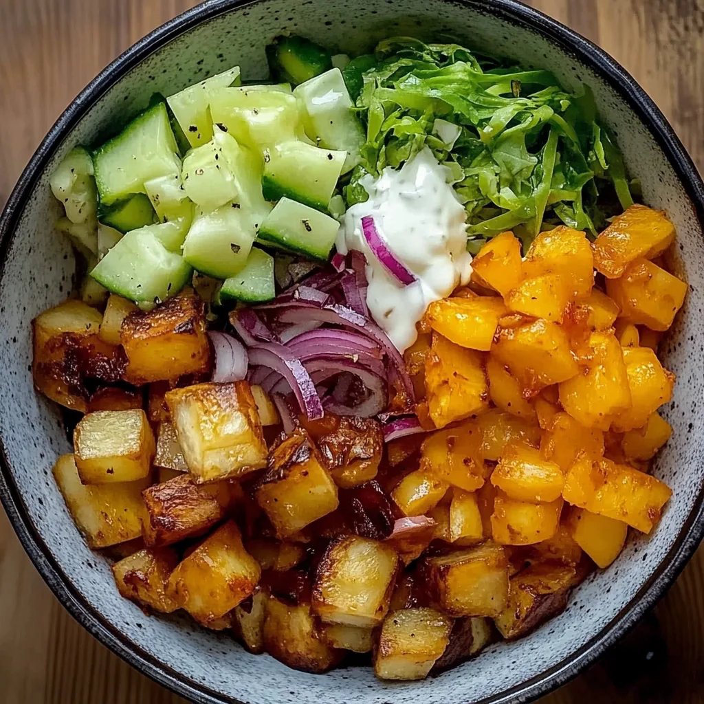 Vegetarische Buddha-Bowl