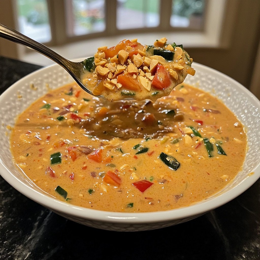 Thai Erdnuss-Curry