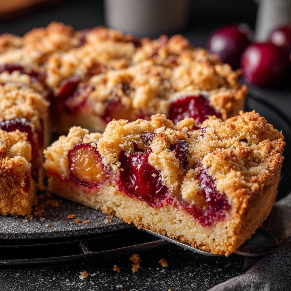 Streuselkuchen Mit Zwetschgen
