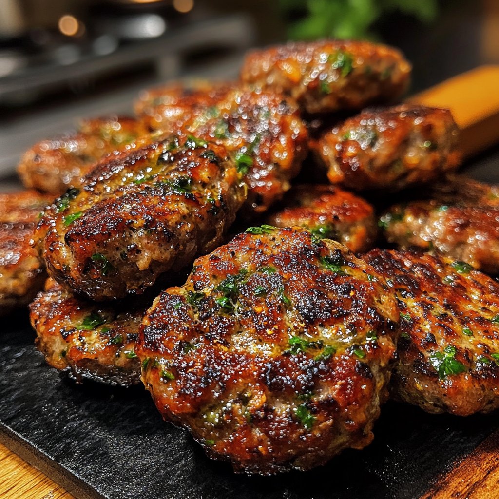 Hackfleisch Frikadellen Pfanne