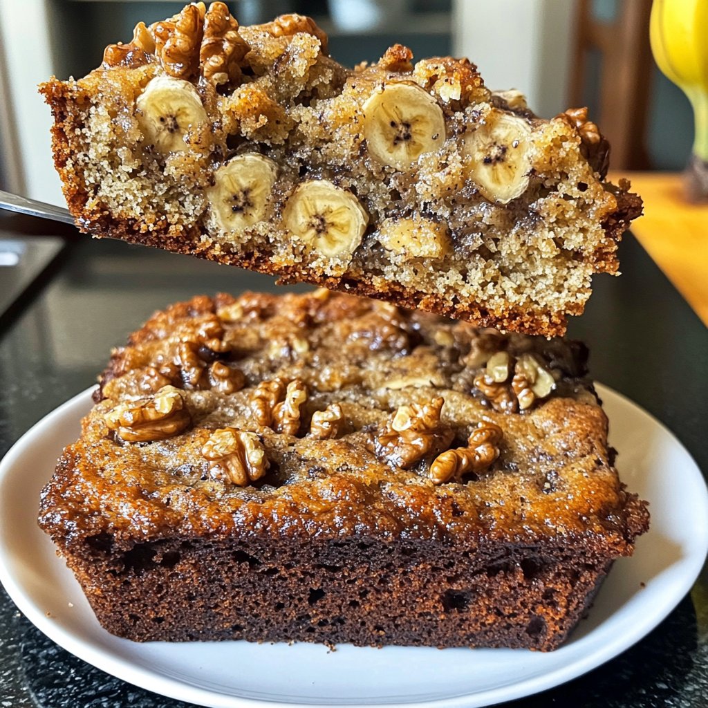 Bananenbrot ohne Mixer