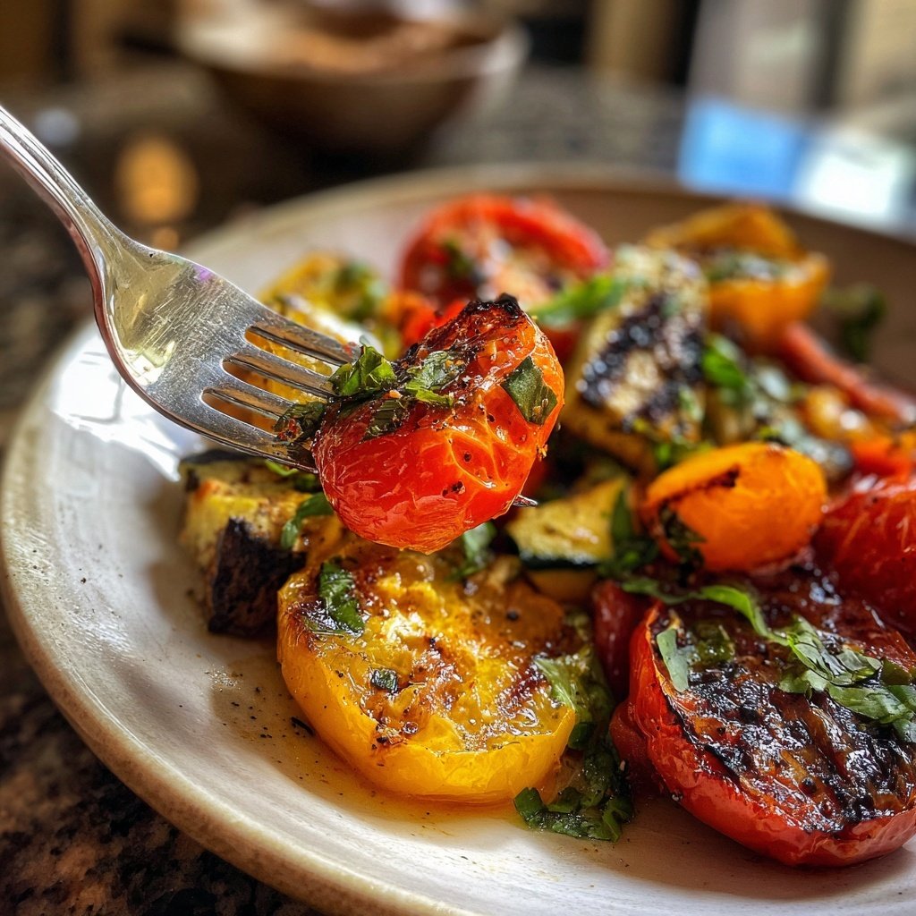 Grill Beilagen Mit Tomaten Salat