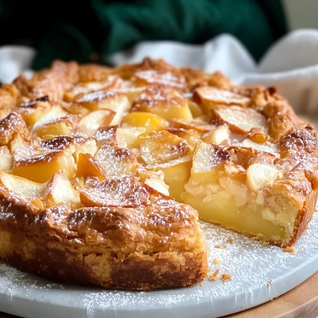Einfacher Apfelkuchen - mega saftig!