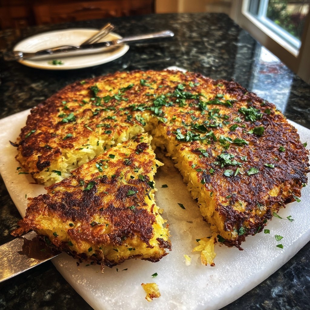 Blumenkohl Rösti Knusprig