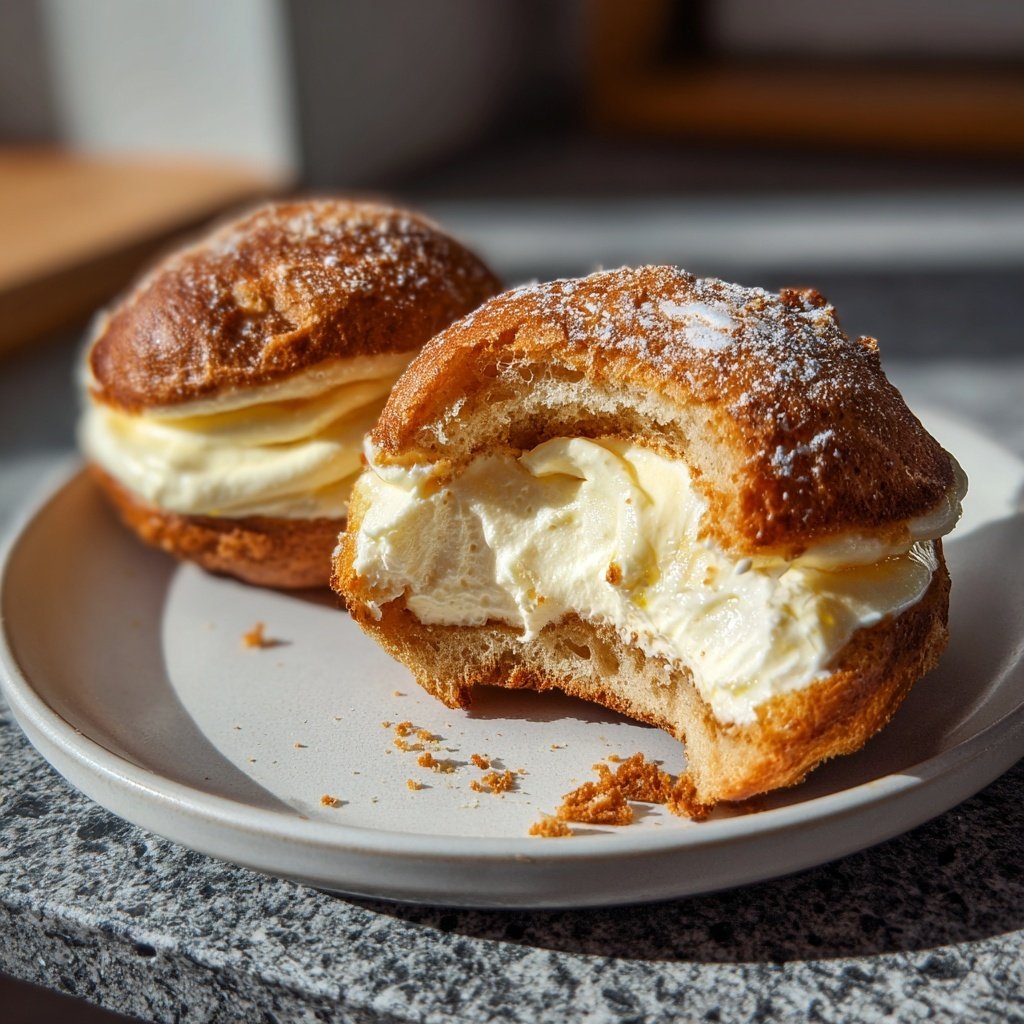 Quarkbällchen mit Vanillequark