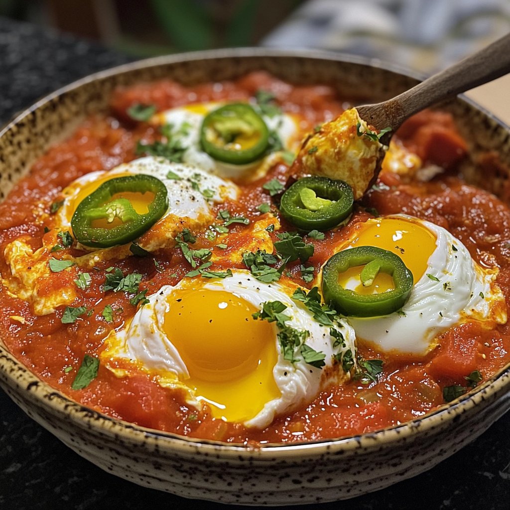 Shakshuka mit Chili