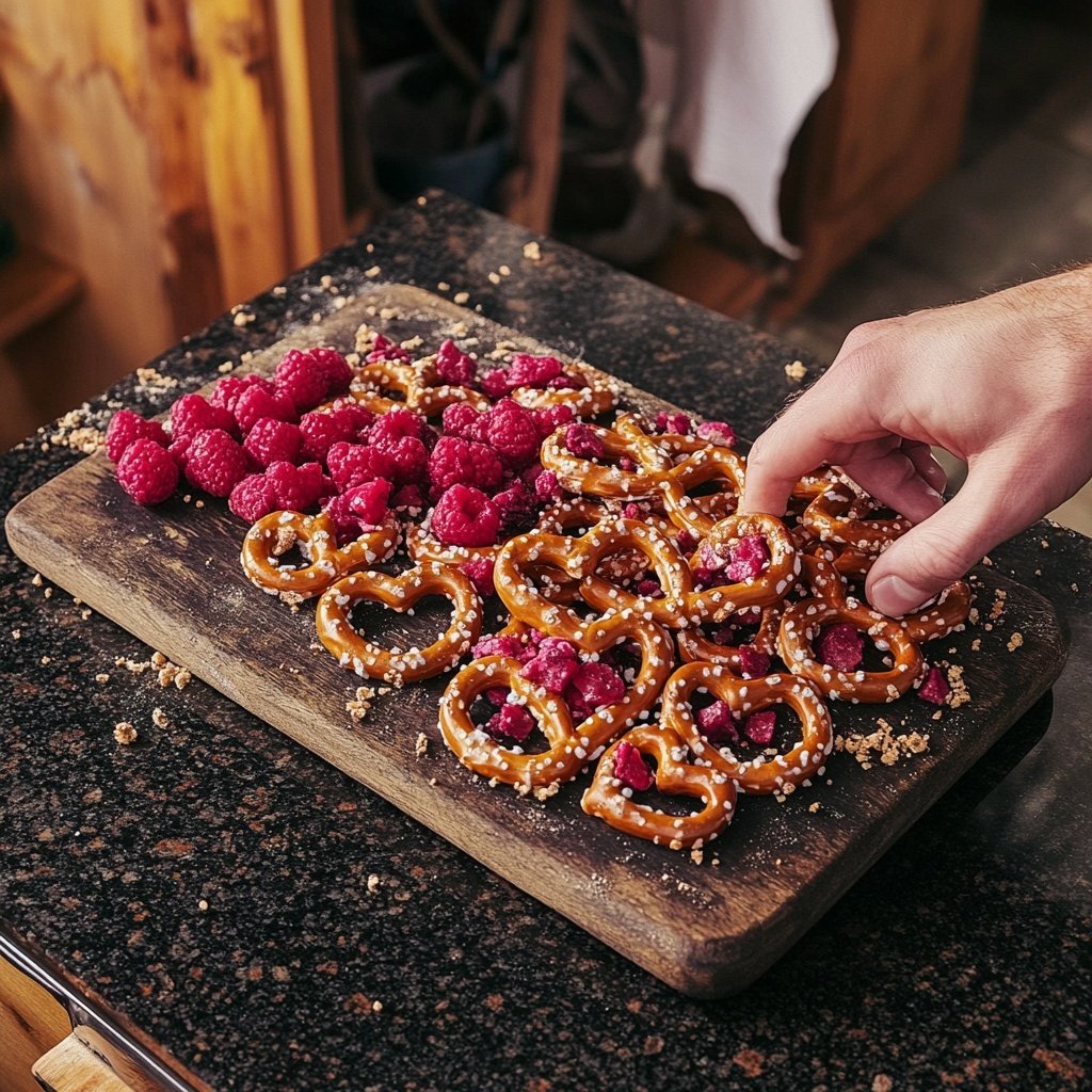 Valentinstag Snacks zum Teilen