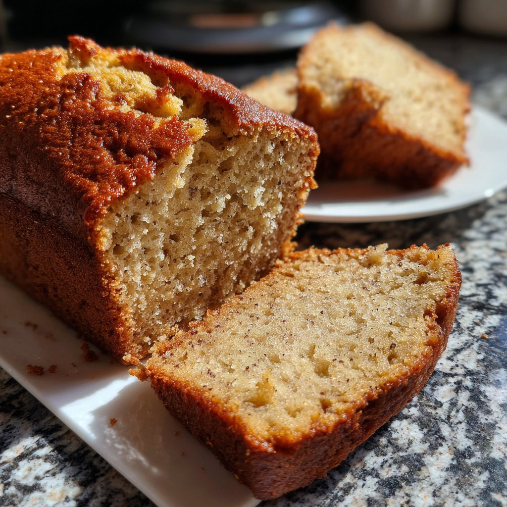 Bananenbrot mit Vanille