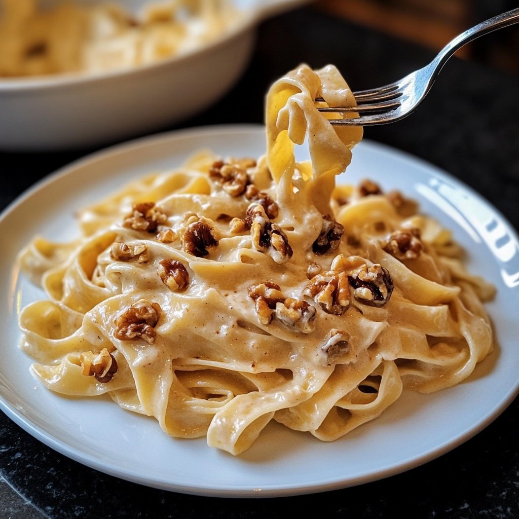 Tagliatelle mit Walnüssen