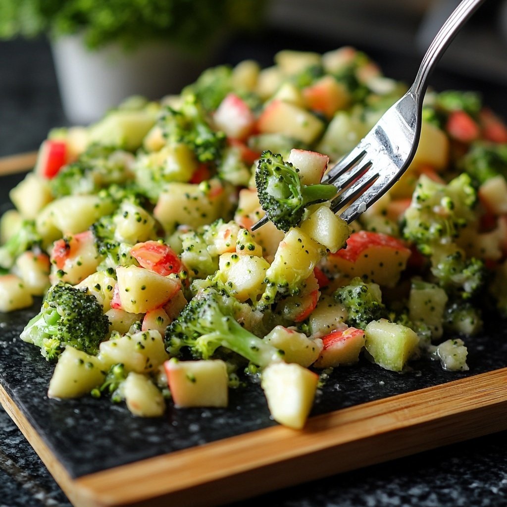 Apfel-Brokkoli-Salat